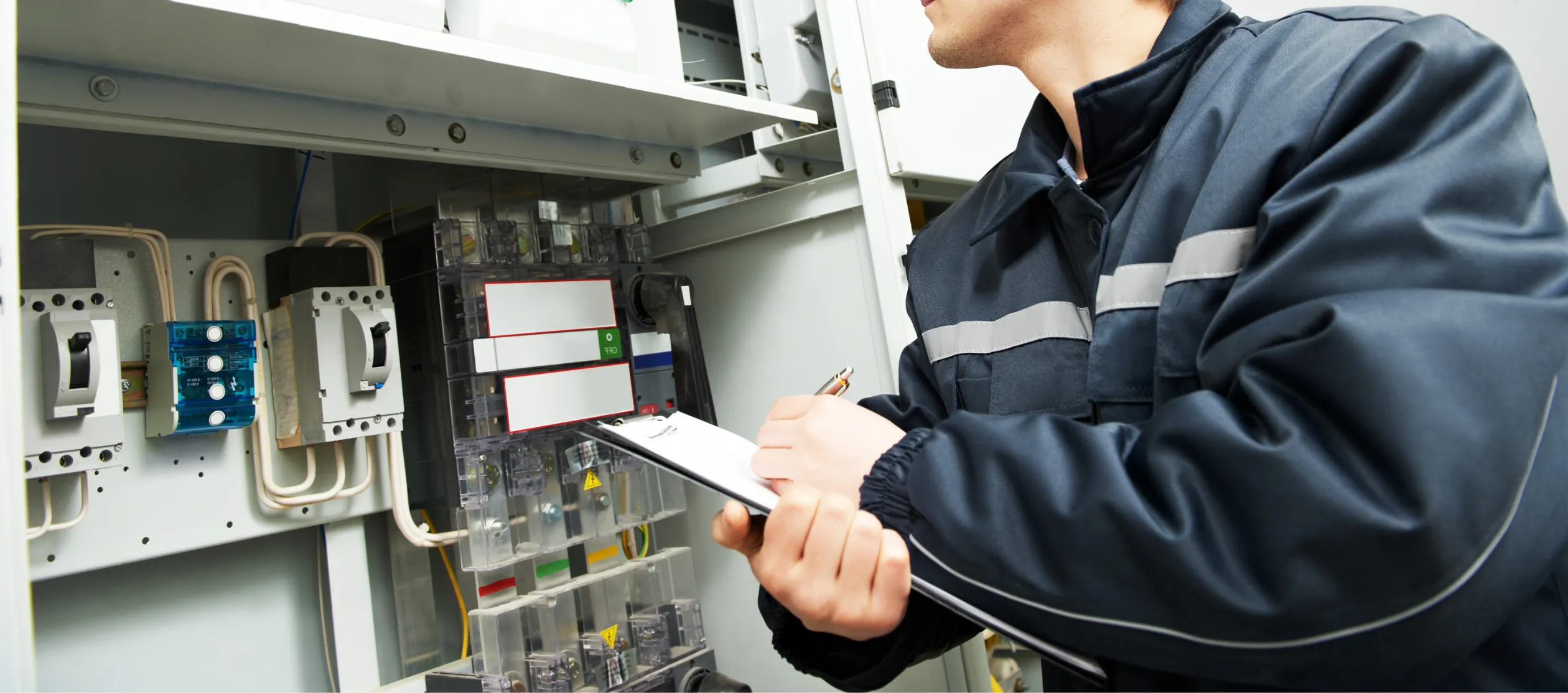 Modern kitchen electrical installation